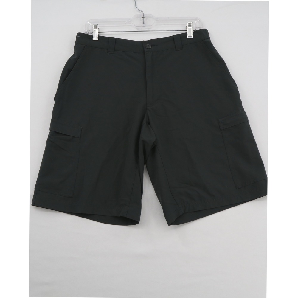 Patagonia Mens Black Cargo Shorts Size 32 Hiking Outdoor Technical Pockets
